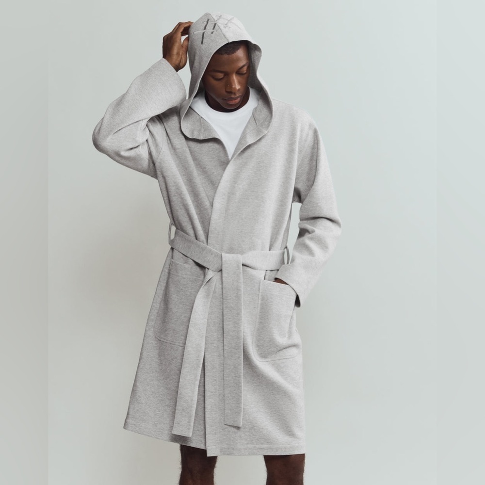 Rhône Heritage Midweight Robe Men's size XL gray